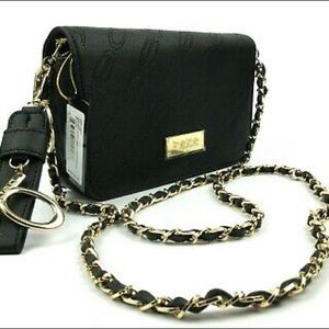 BeBe Nayeli Perforated Logo Crossbody